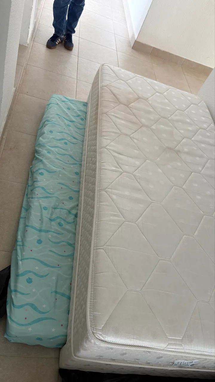 Cama box solteiro com cama auxiliar herval