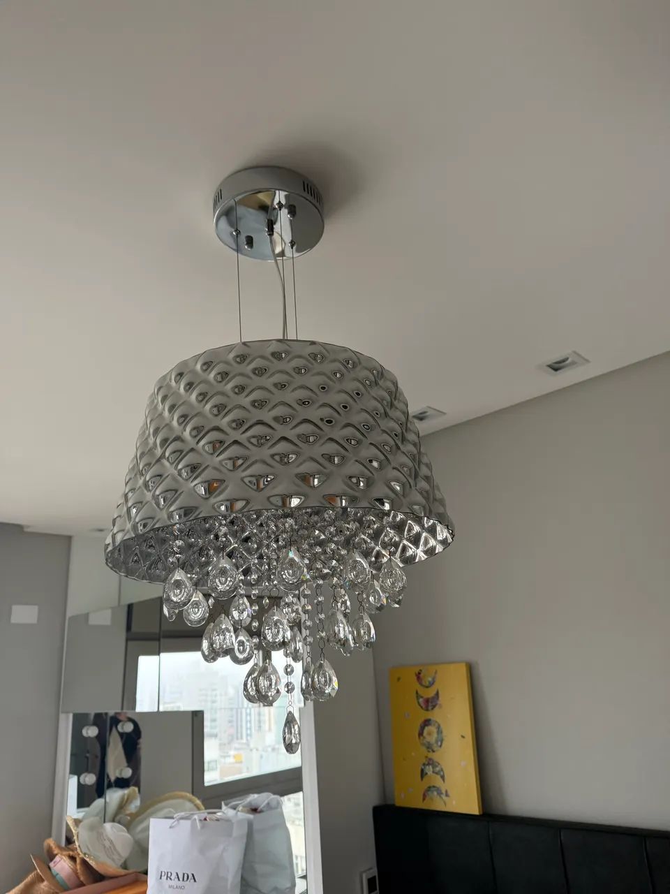 Lustre cristal Lamp luz  - Foto 2