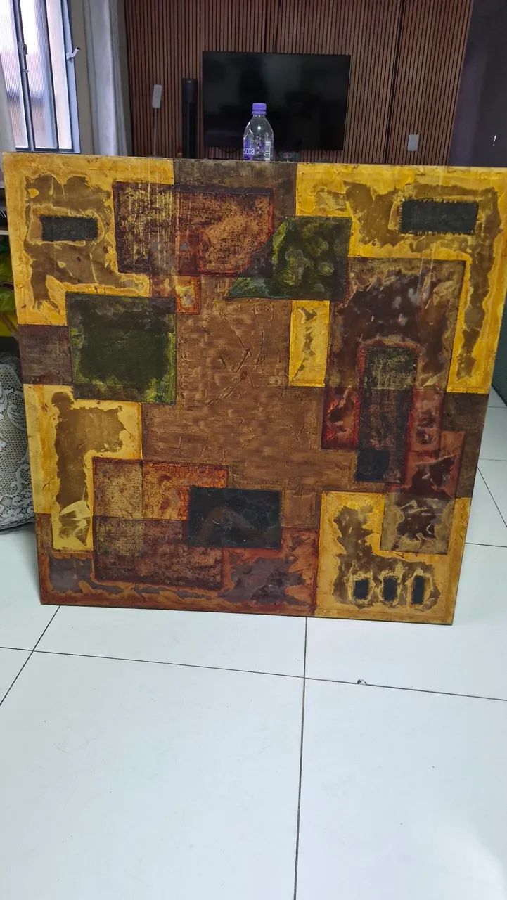 Quadro Retalhos boho - Foto 2