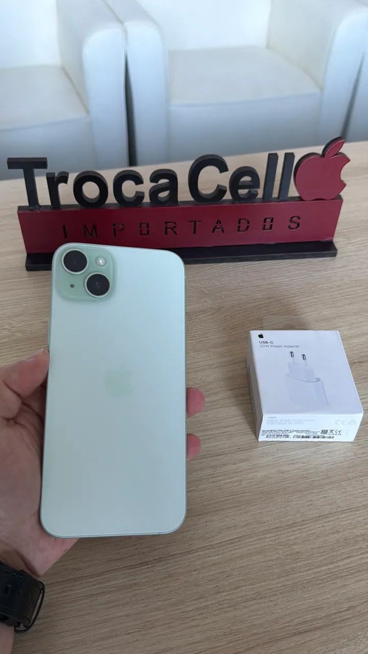 Iphone 15 Plus 256 Verde. Parcelo em 18x. Loja Física!!