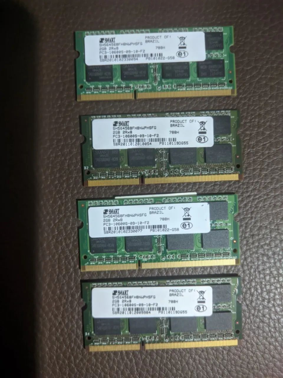 Memórias RAM DDR3 de 2GB para Notebook