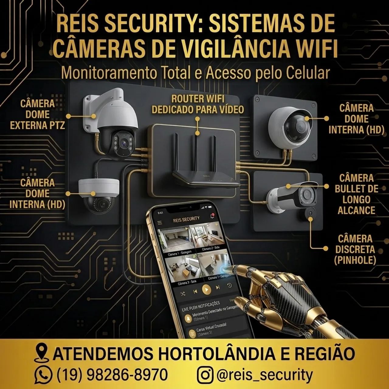 Reis Security: Sua Segurança em Boas Mãos - Foto 3