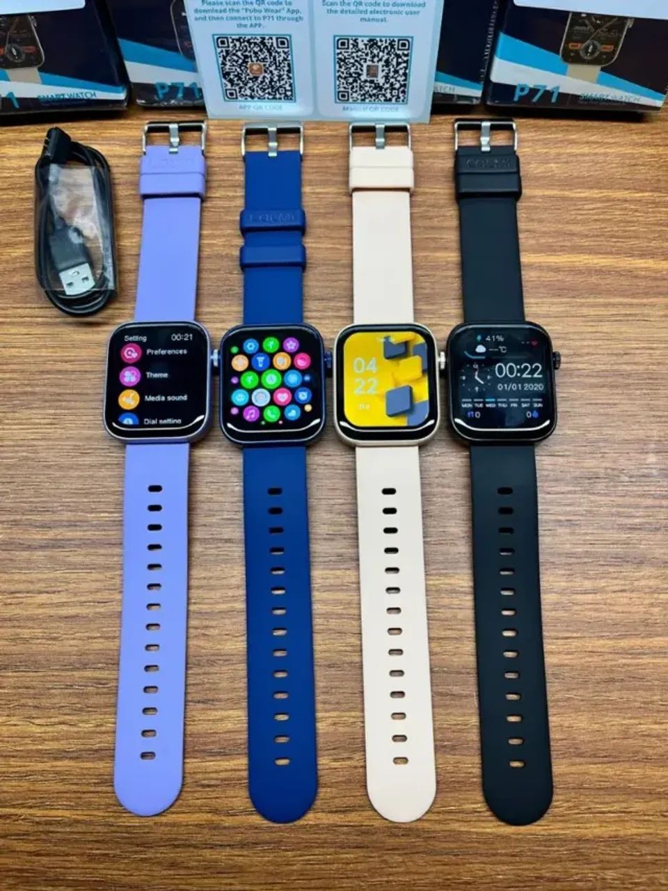 Relógio Smartwatch Colmi P71 - Foto 4