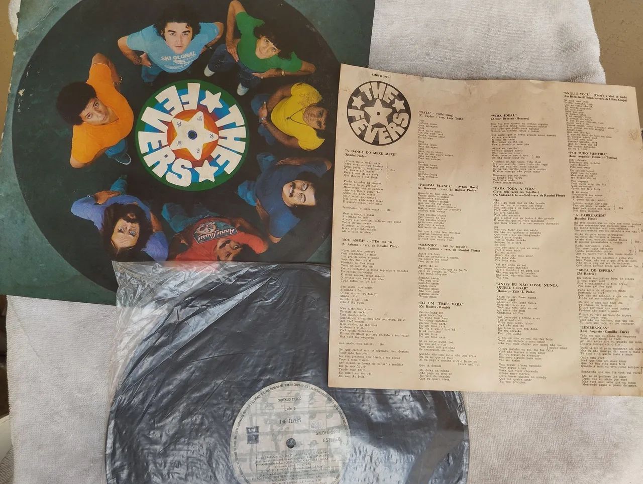 Disco vinil antigo The Fevers 1986