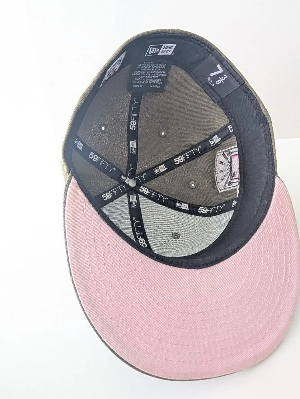 LA DODGERS HAT CLUB EXCLUSIVE PINK MARTINI PACK 7 3/8  - Foto 4