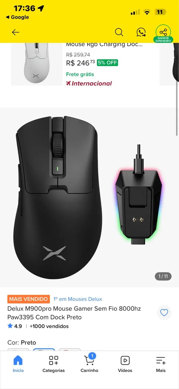 Mouse M900 pro  - Foto 4