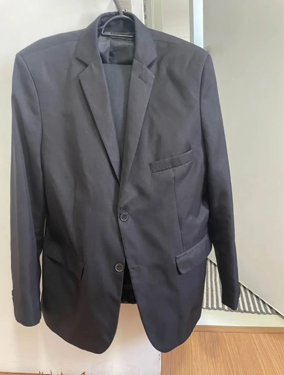 Terno preto Slim completo