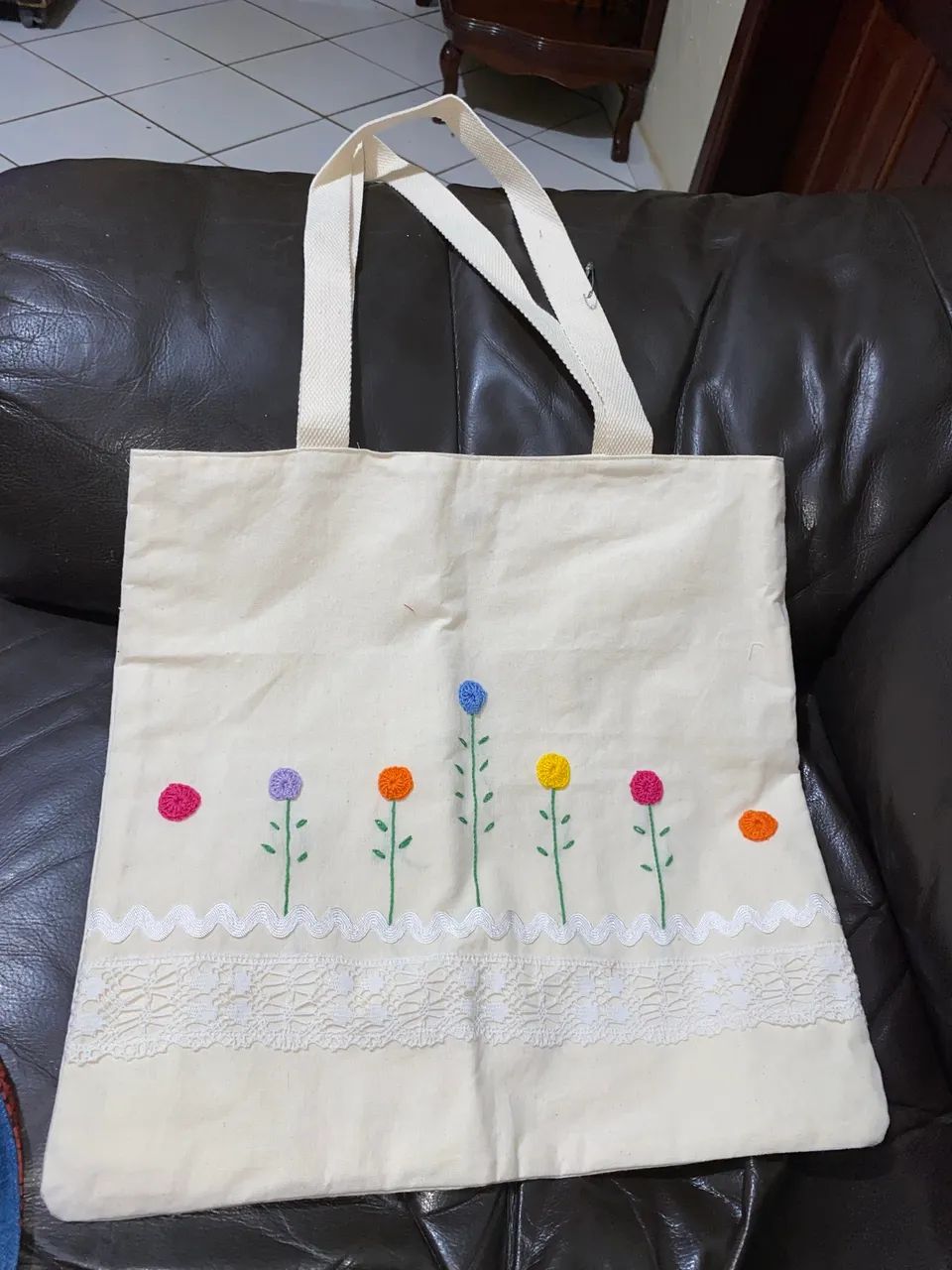 Bolsas grandes de artesanato - Foto 2