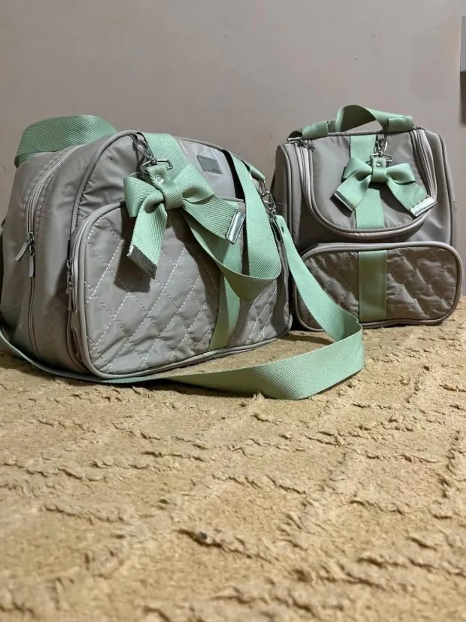 Kit bolsa maternidade super conservado! - Foto 4