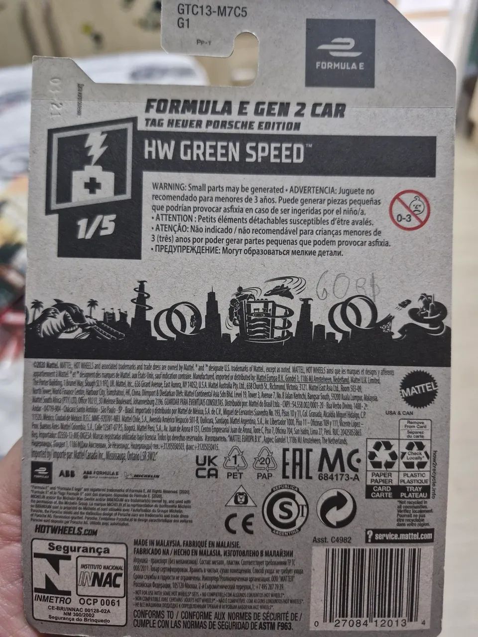 Hot Wheels Fórmula E Gen 2 car - Foto 3