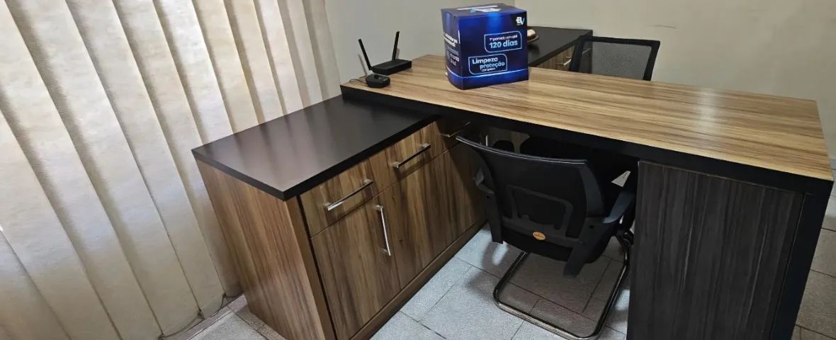 Mesa de escritório em mdf - Foto 5
