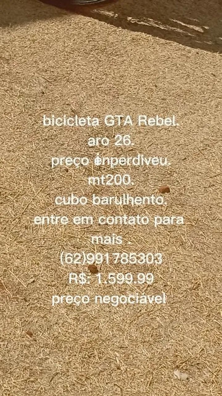 Bicicleta GTA Rebel 