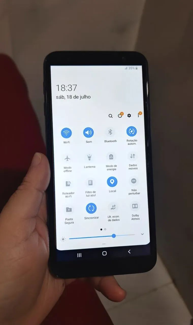 Samsung J6+ com biometria digital ( Negocivel ) - Foto 2
