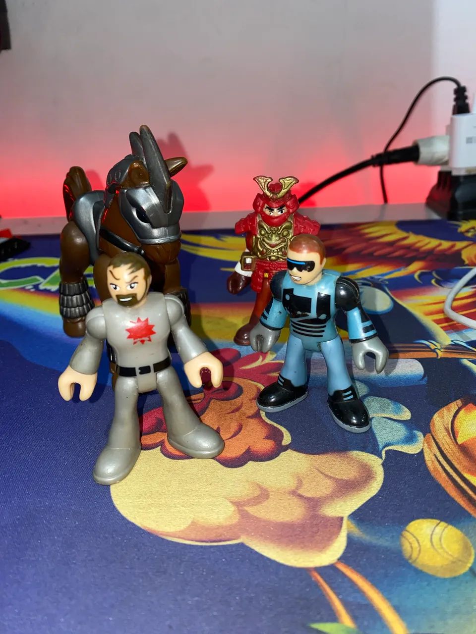 Imaginext Raros - Kit com 4 Bonecos/Peças - Foto 2