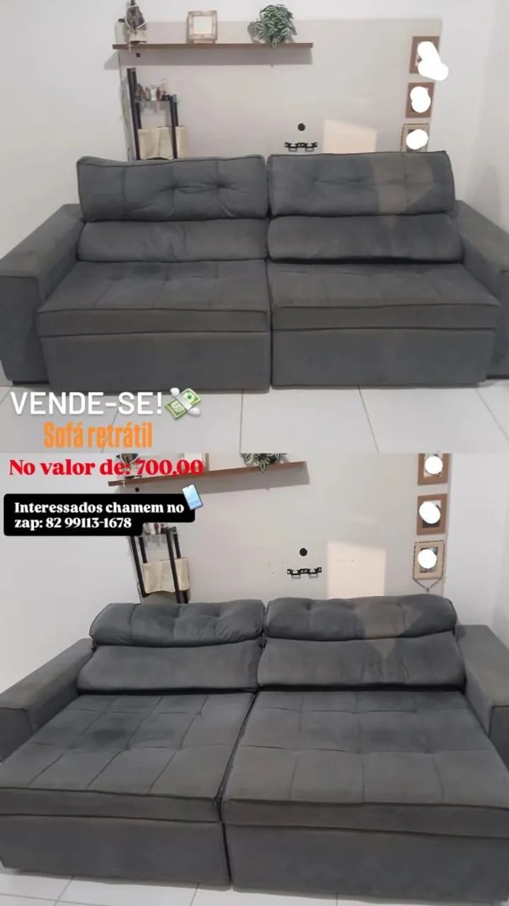 Sofá retrátil 