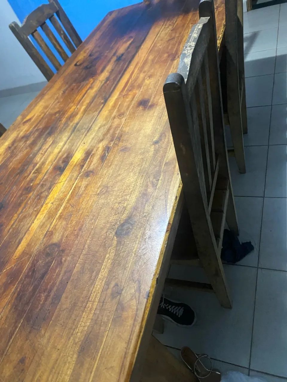 Mesa madeira 2,10 mts - Foto 3