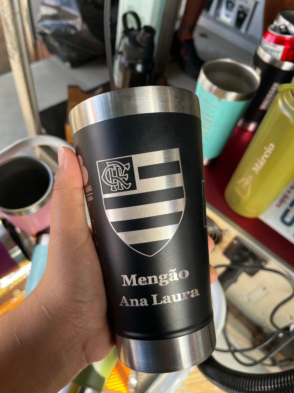 Copos e garrafas personalizadas acabamento premium  - Foto 4