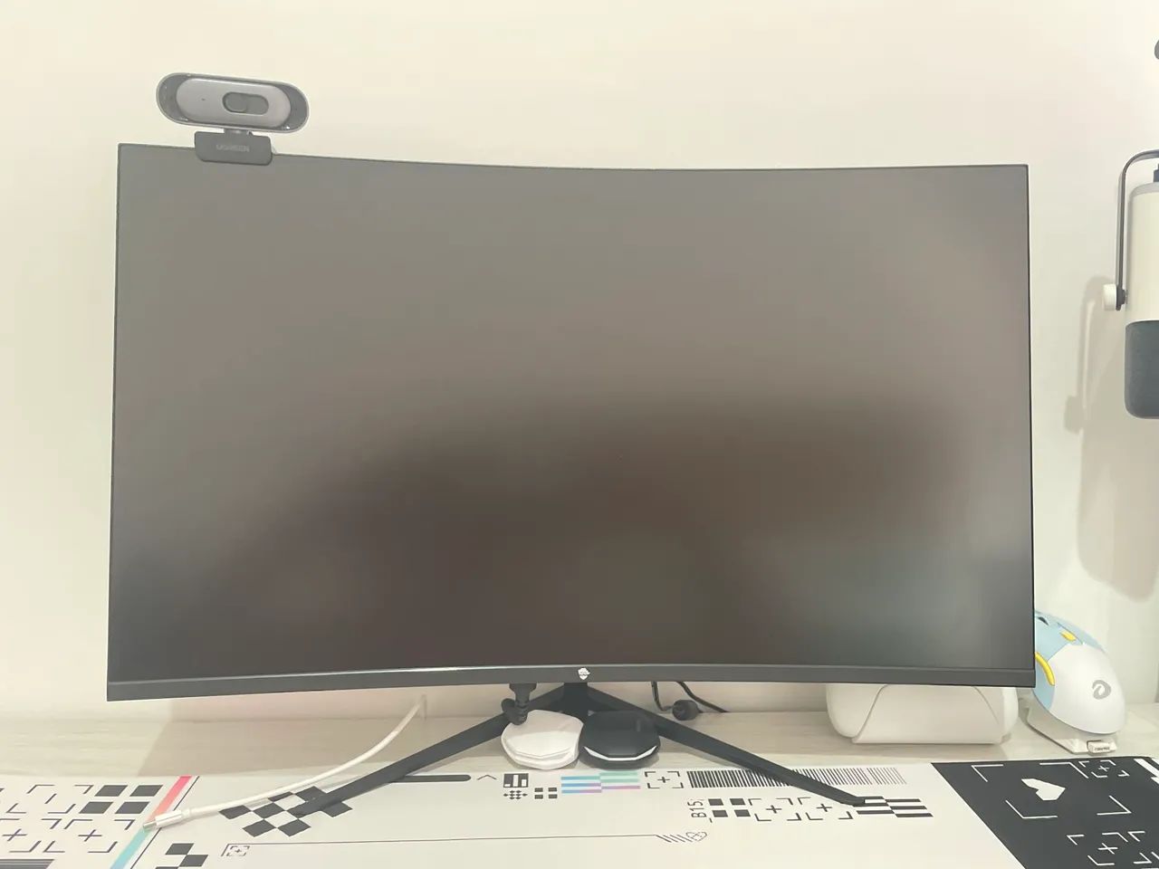 Monitor 27 polegadas com defeito leia a descrição 