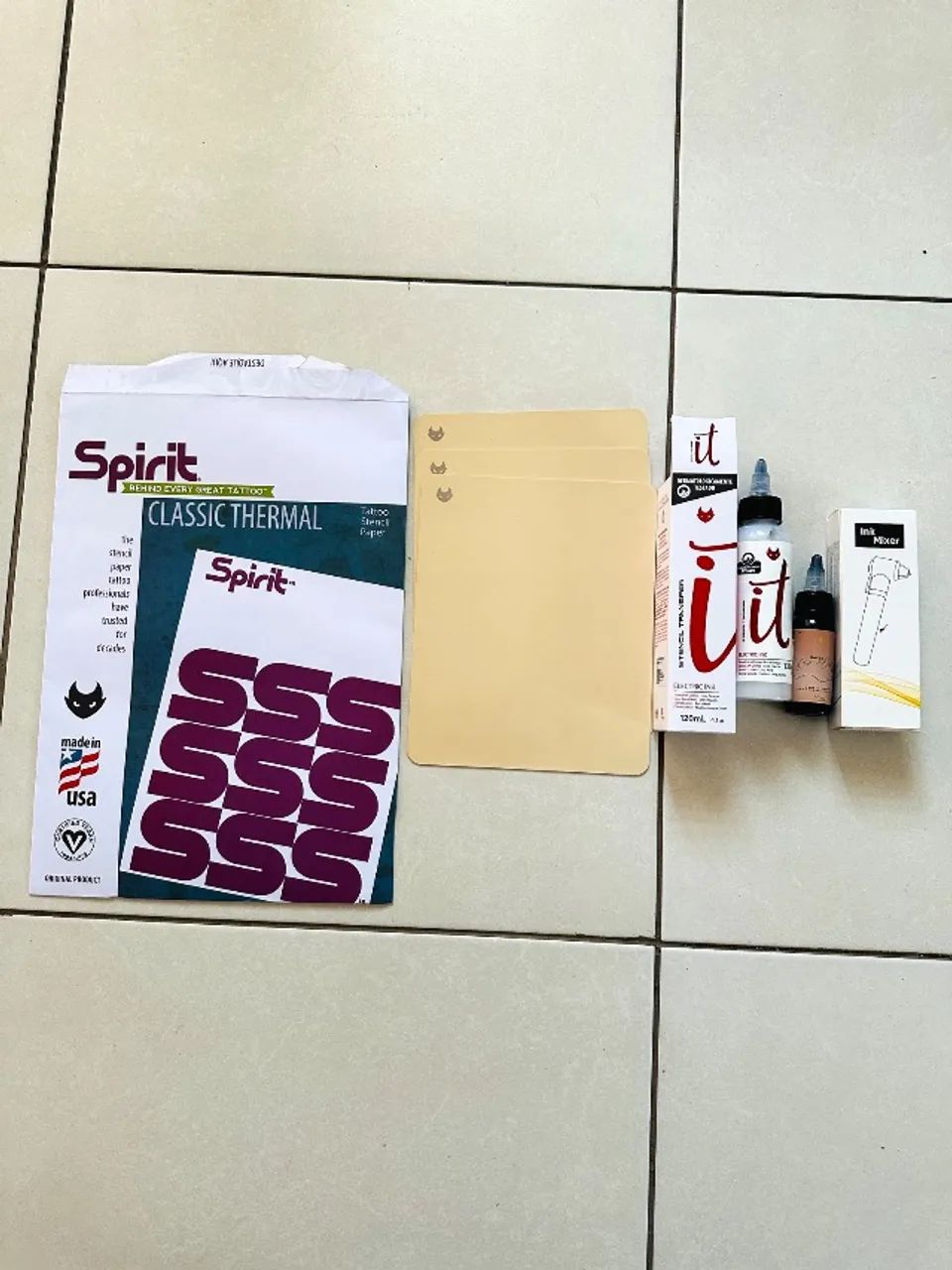 Kit de tatuagem - Eletric Ink
