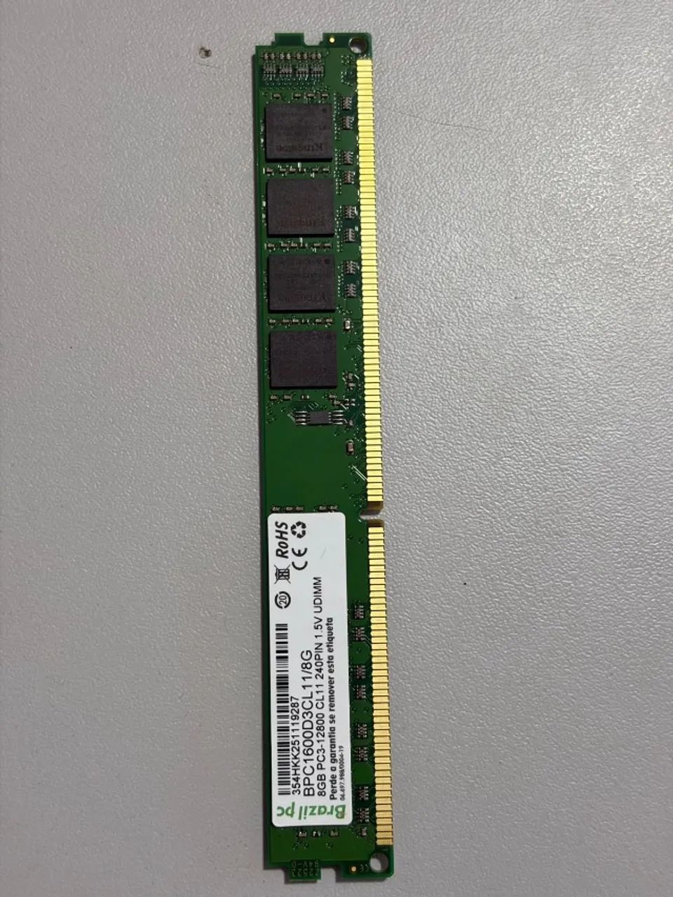 Memoria 8GB DDR3