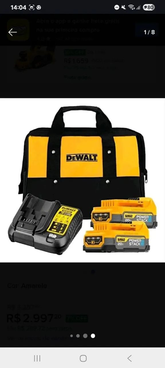Combo Plaina 20V MAX