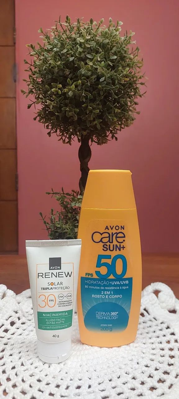 Kit protetor solar 30 fps