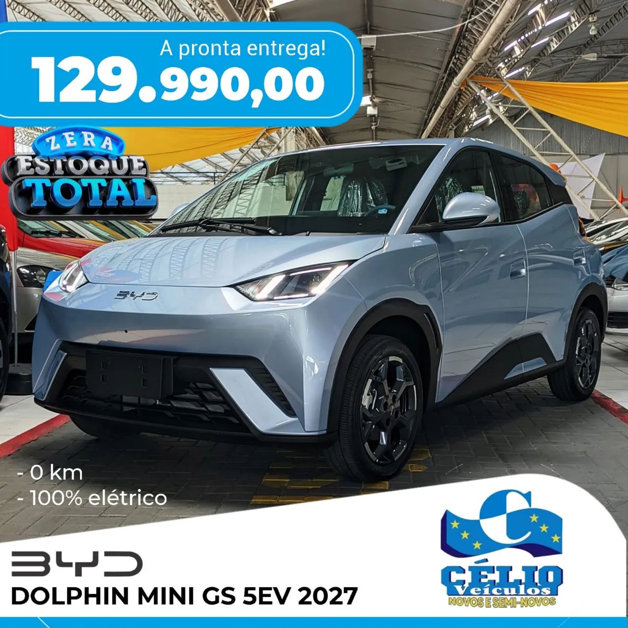 BYD Dolphin Mini (Elétrico) 2027