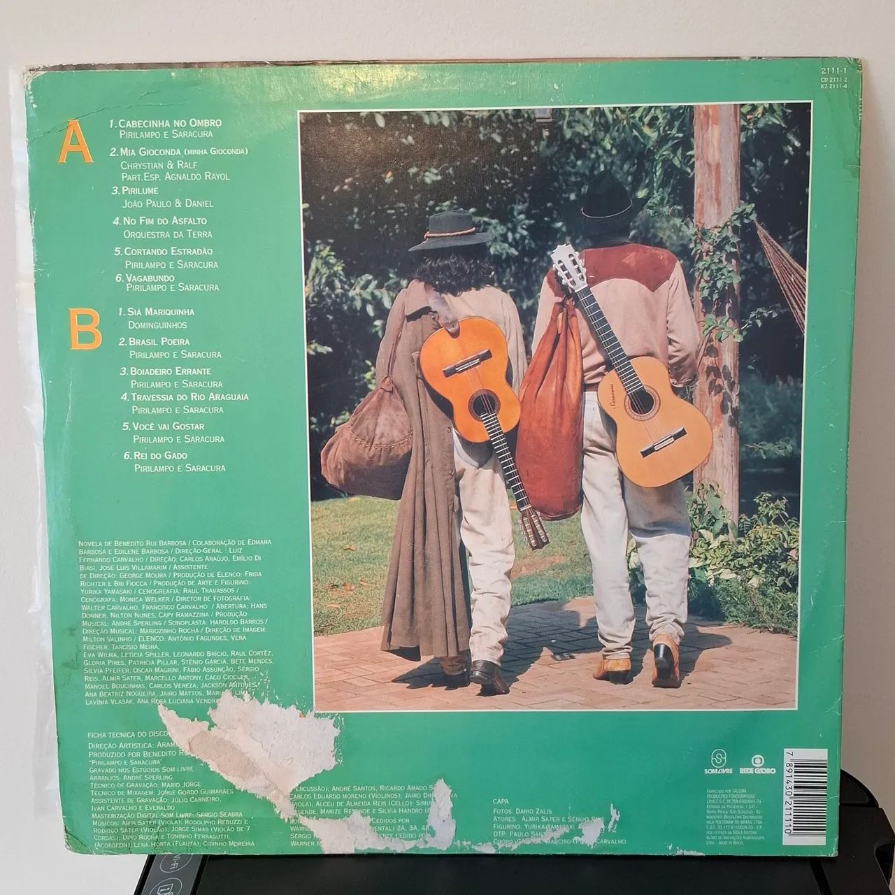 Lp O Rei do Gado 2 (1996) Almir Sater e Sergio Reis - Foto 2
