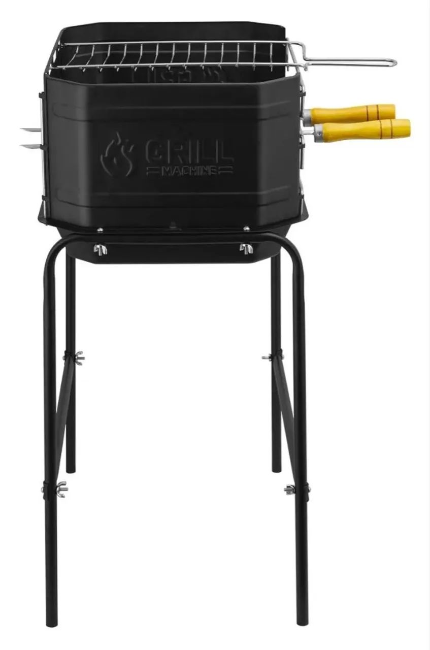 Churrasqueira grill machine nova, na caixa  - Foto 4