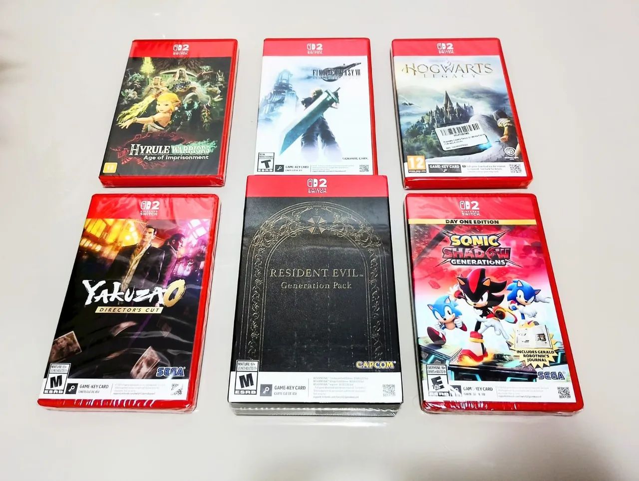 JOGOS LACRADOS NINTENDO SWITCH 2 - Jogos de Vídeo Game