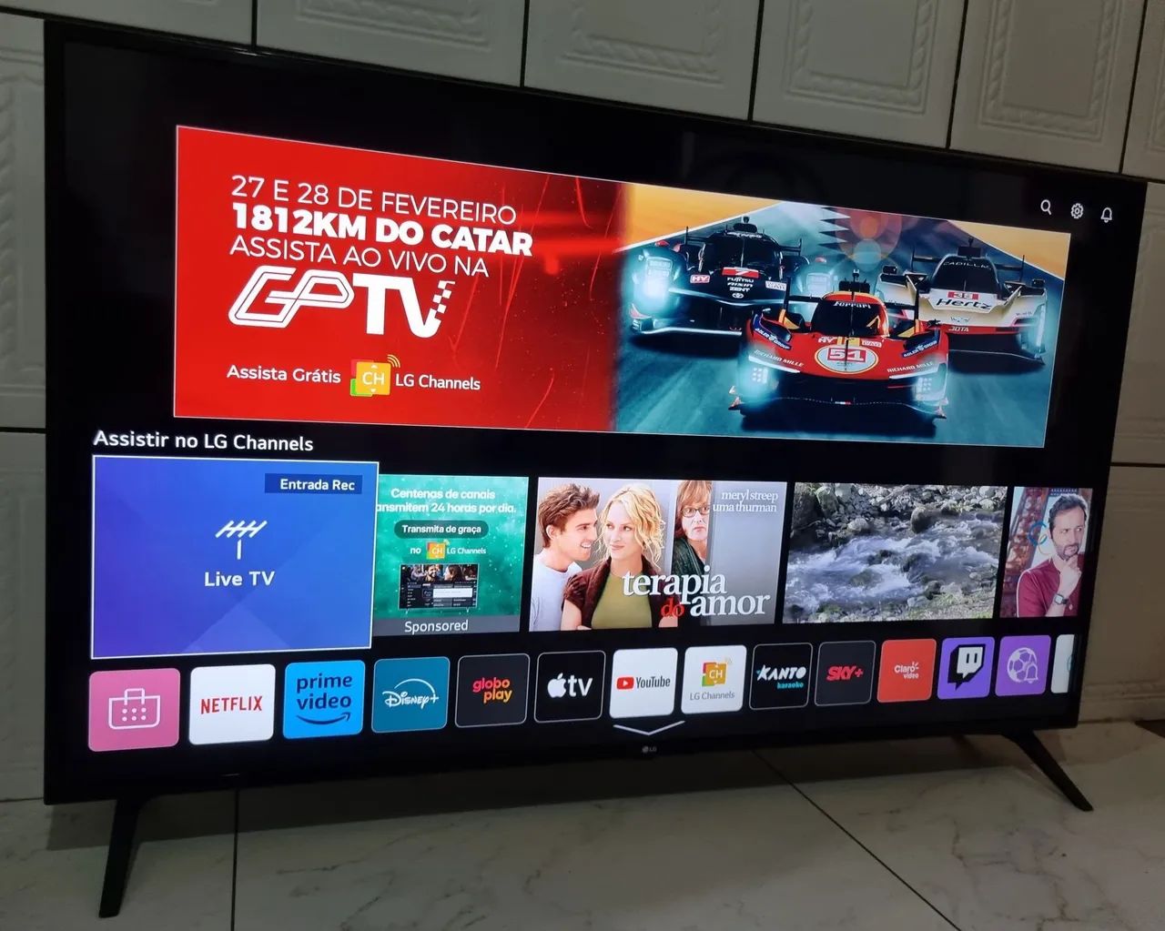 Tv smart 43 polegadas LG AI Thinq completa  - Foto 2