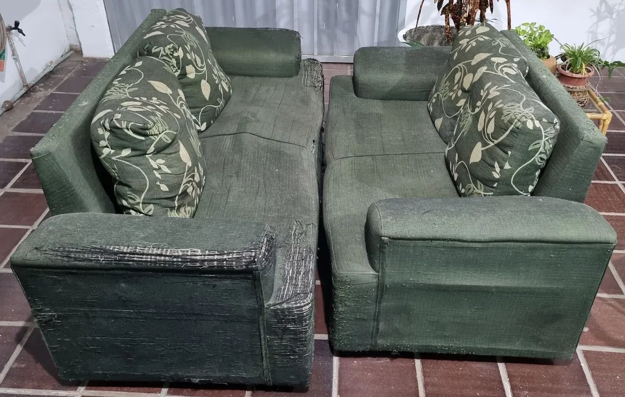 Sofás para reformar (sofá 2 e 3 lugares)