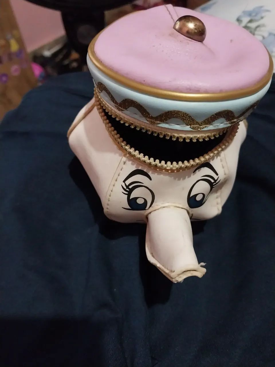 Bolsinha da bela ea fera da disney  - Foto 3