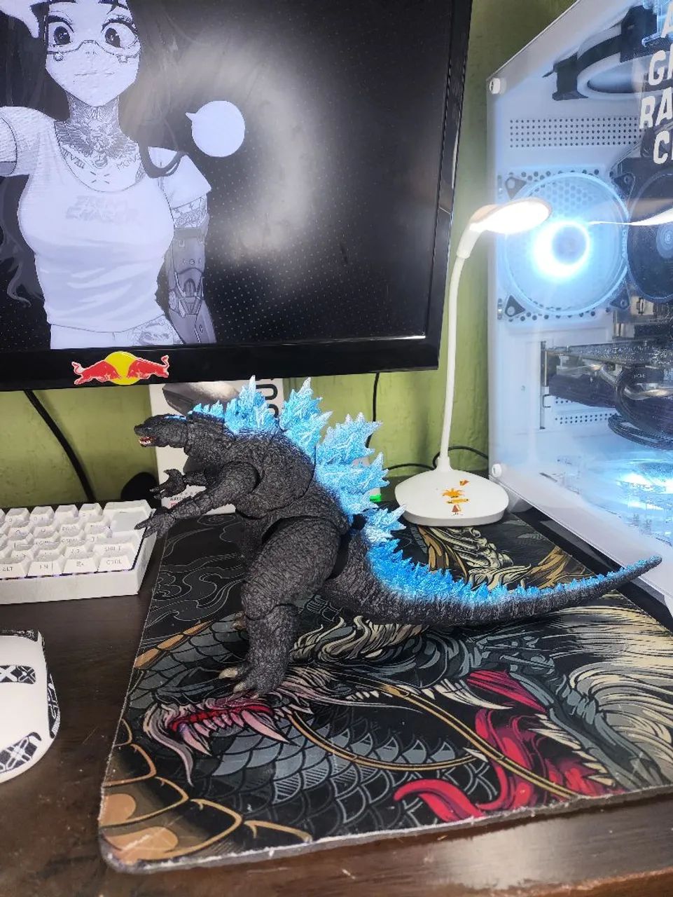 Boneco Godzilla Muito novo 