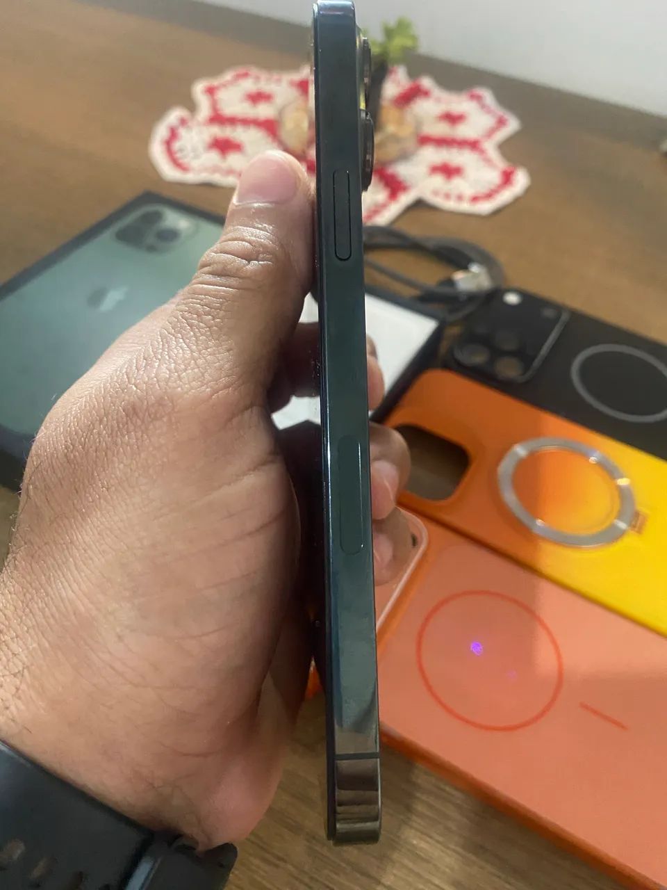 IPHONE 13 PRO MAX VERDE ? PERFEITO ESTADO | VALOR PARA VENDER RÁPIDO - Foto 5
