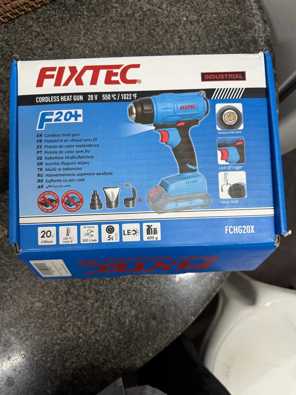 Soprador térmico fixtec f20+