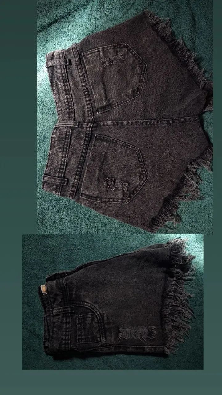 bermudas jeans n36 - Foto 3