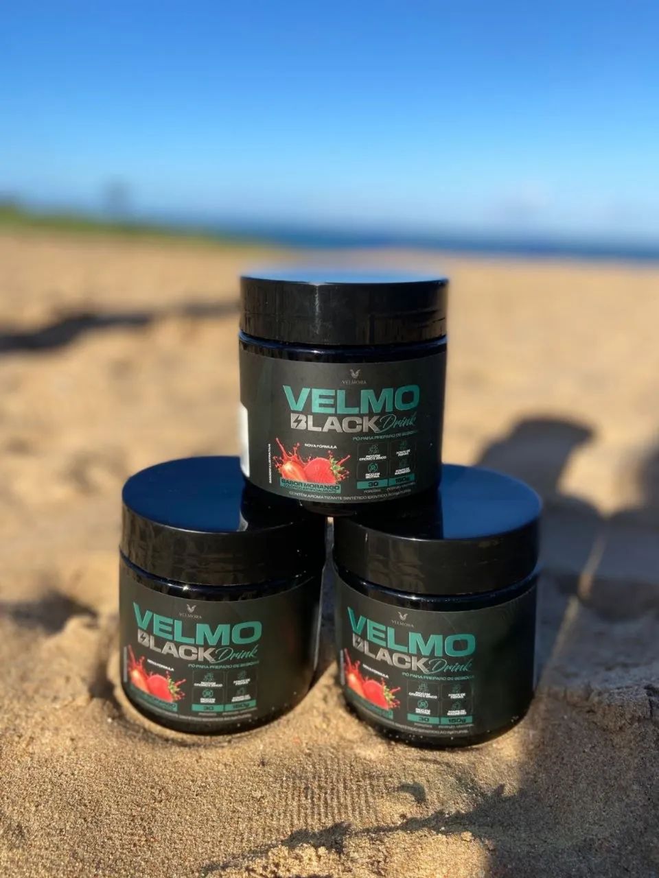 Velmo Black Drink - Praticidade e Suporte à Rotina