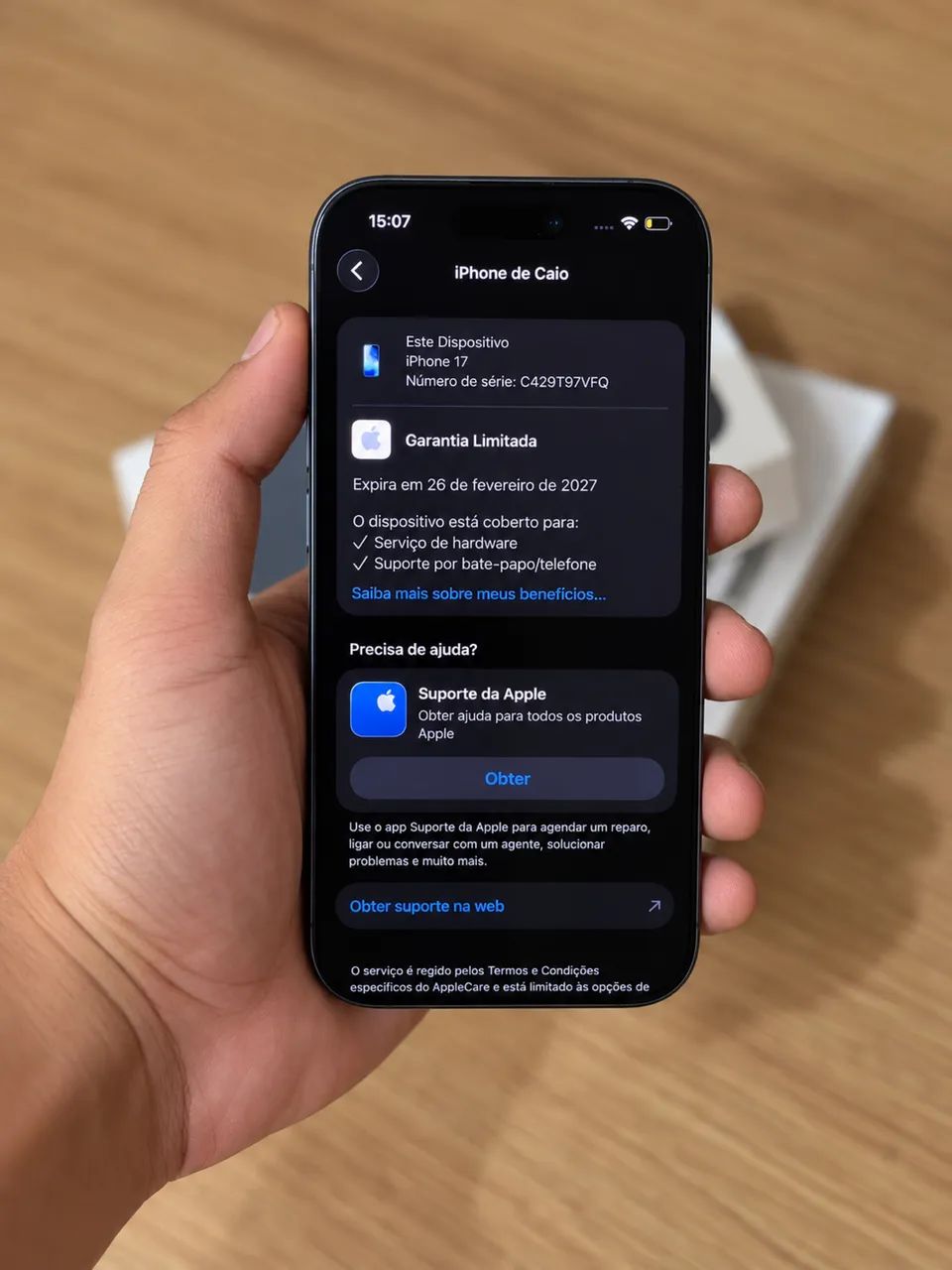 IPHONE 17 256GB - PRETO  - Foto 2