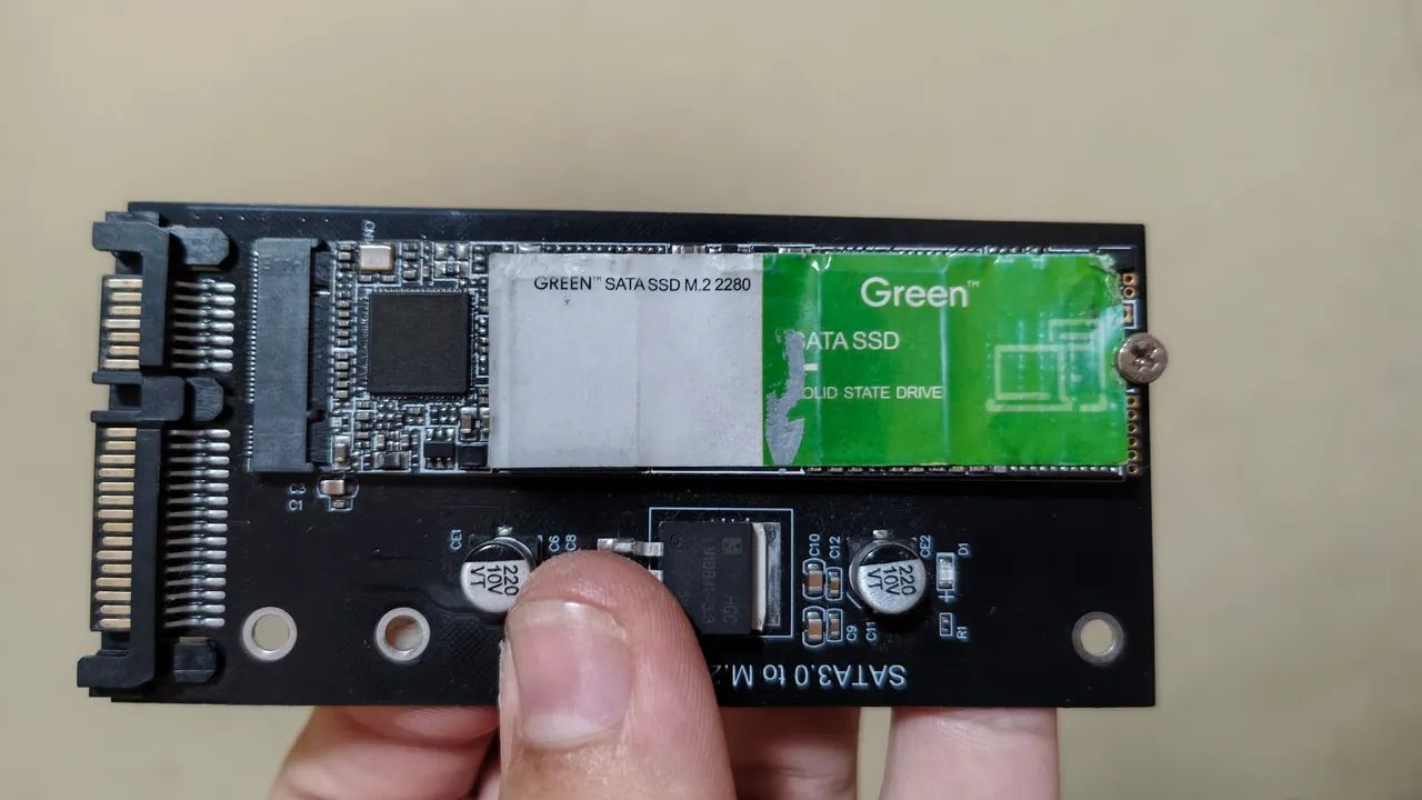 SSD M.2 SATA NGFF 1TB - Foto 2