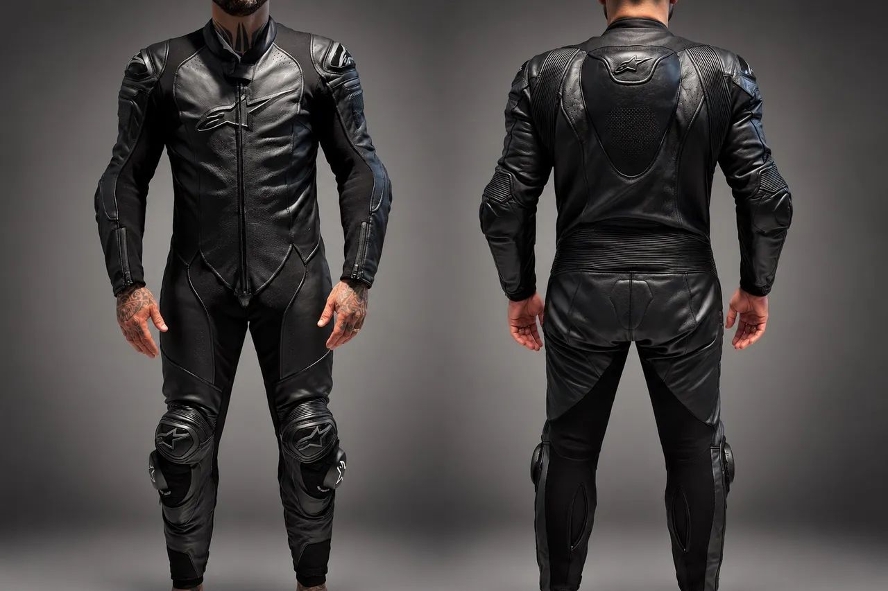 MACACÃO ALPINESTARS GP PLUS V3 GRAPHITE - 1 PEÇA | ORIGINAL - Foto 2