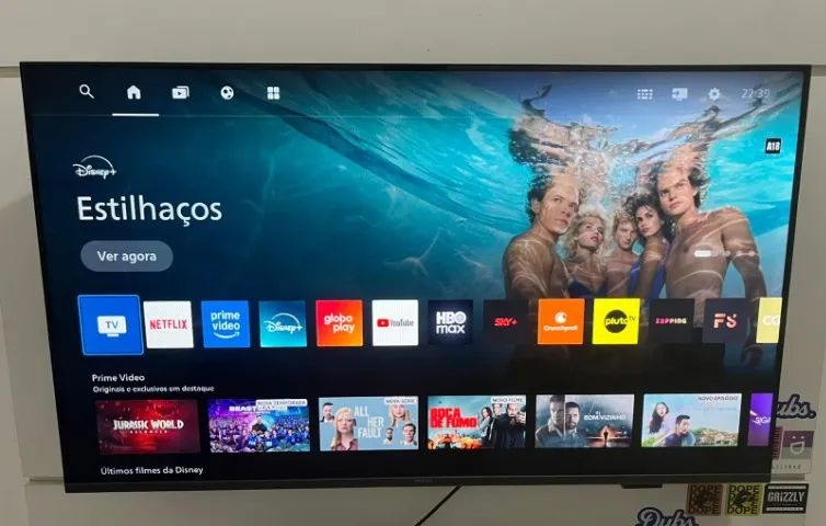 TV Philips 43" Smart Full HD NOVA - Pouquíssimo Uso