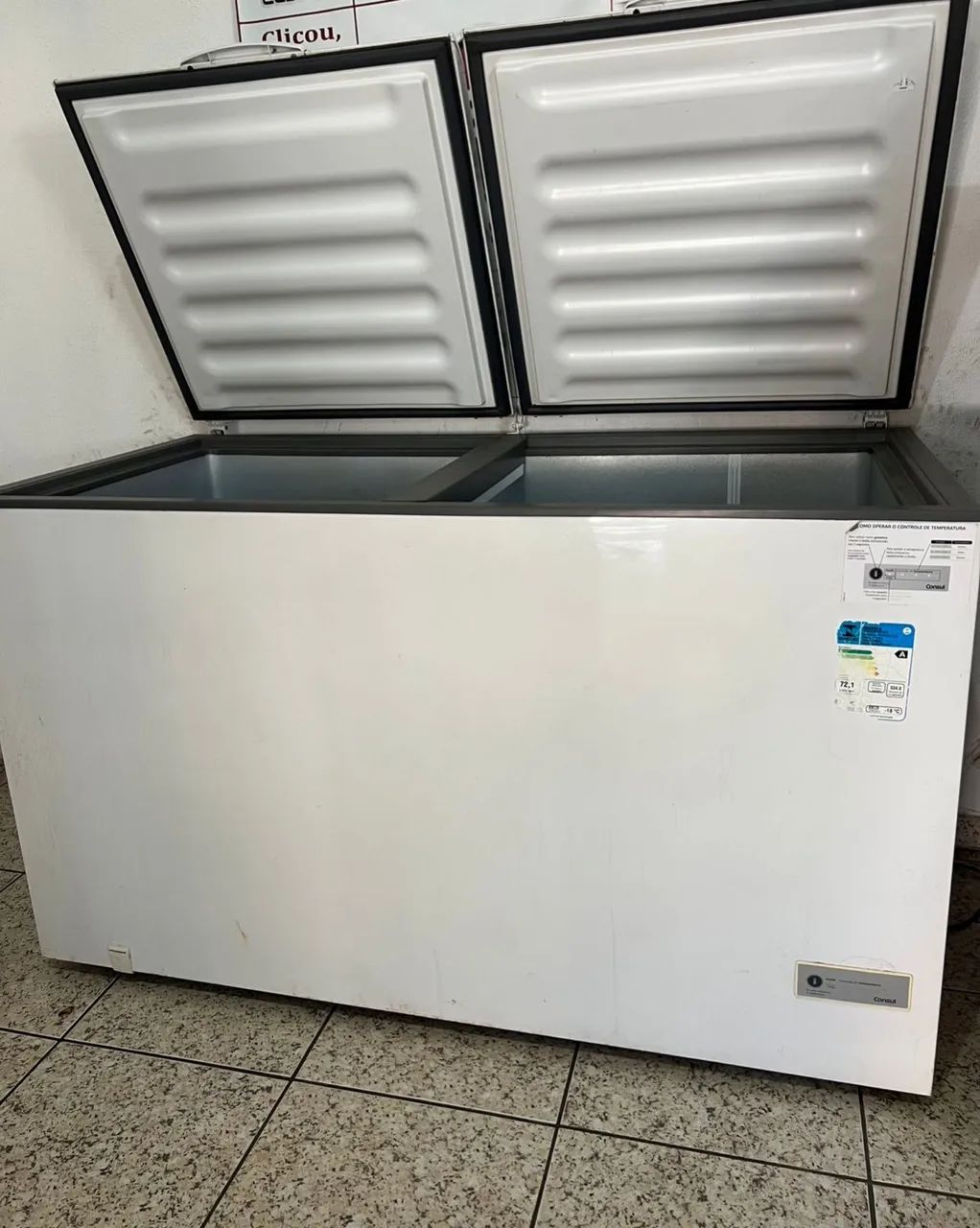 Freezer horizontal cônsul 2 portas  - Foto 3