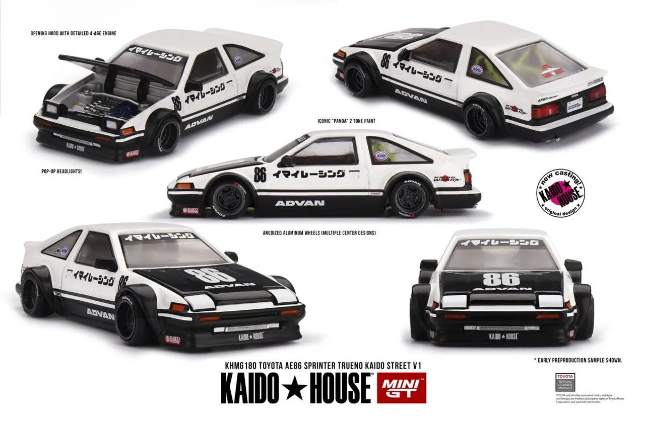 Kaido House 180 Toyota Sprinter Trueno Kaido Street V1 - Hobbies e