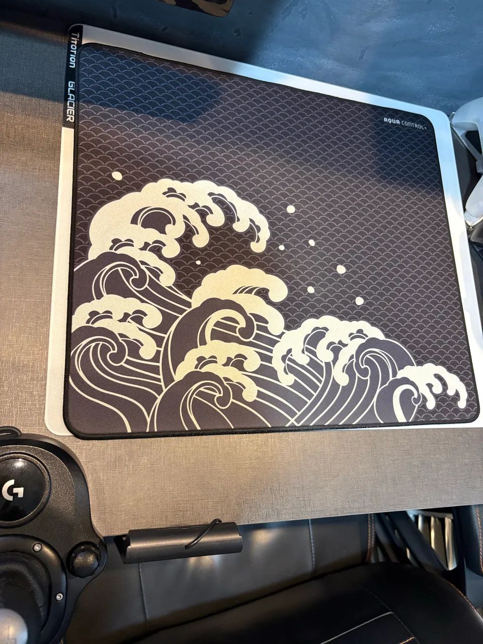 Mousepad XrayPad Aqua Control Plus Wave 45x40cm - Foto 2