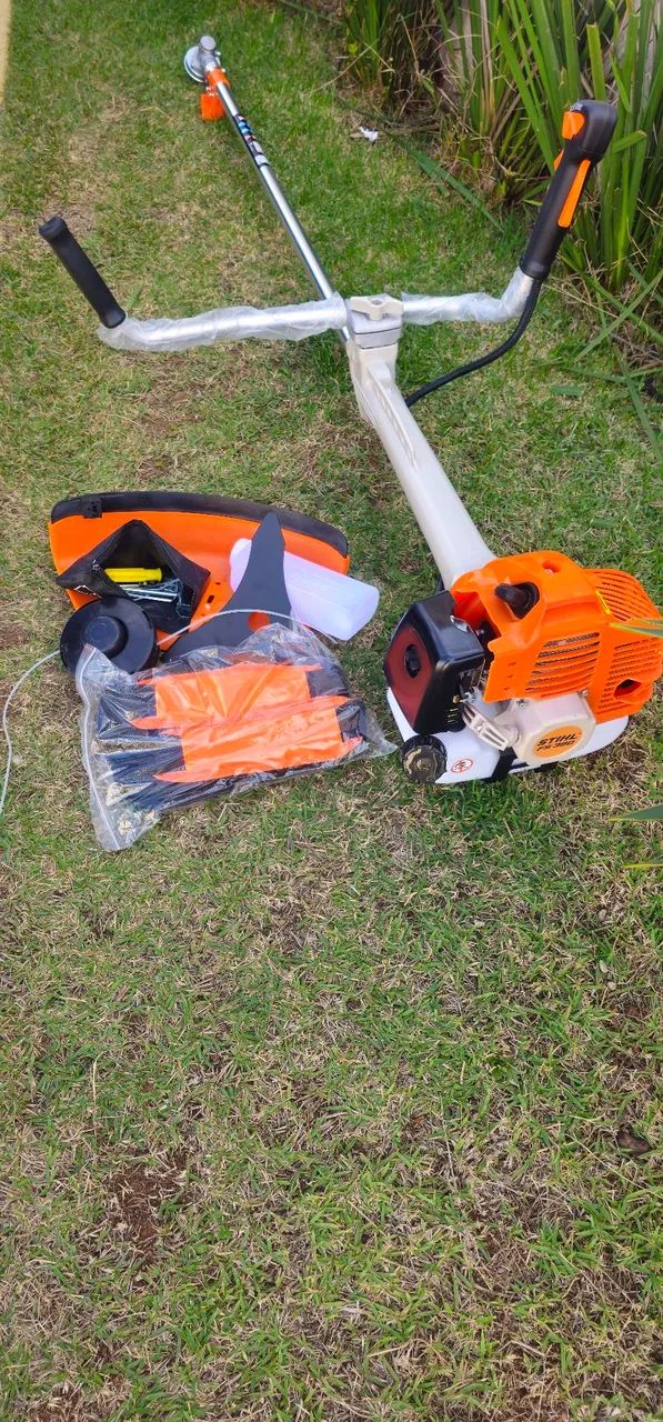 Roçadeira stihl gasolina  - Foto 3