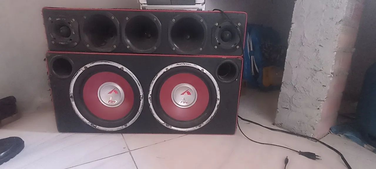 ? VENDO CAIXA DE SOM TRIO ? - Foto 2