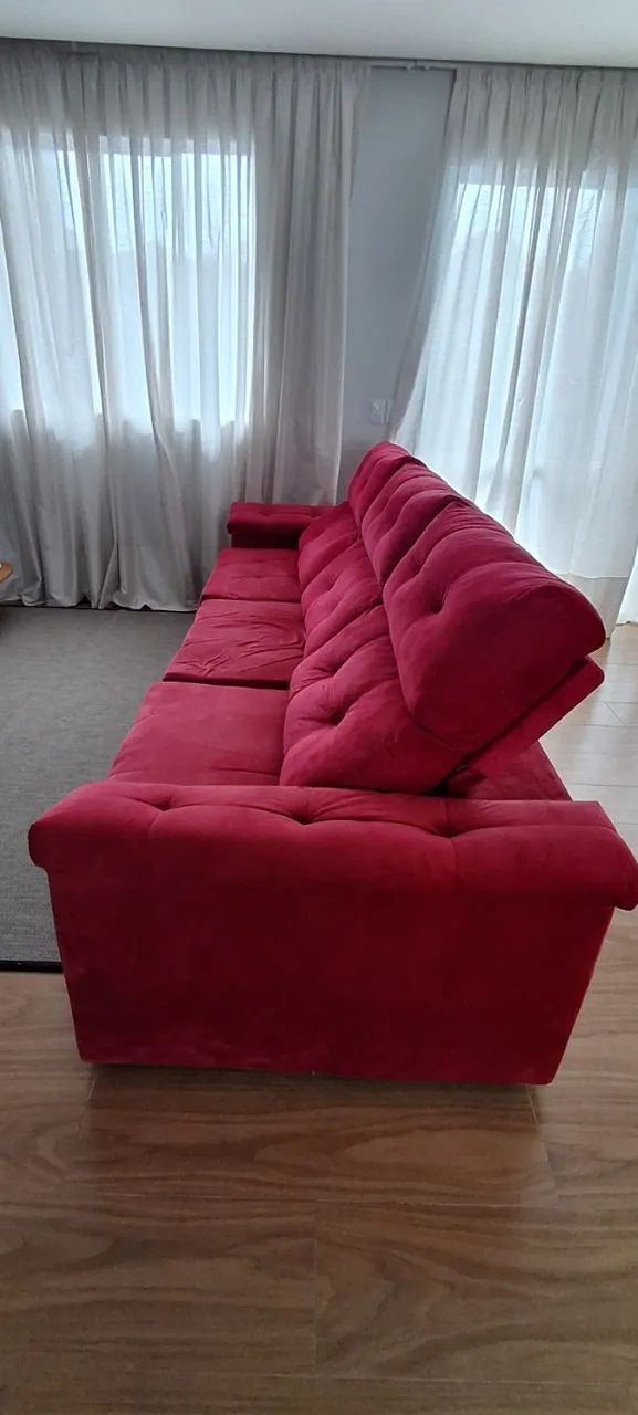 Sofá grande retrátil e reclinável - Foto 4