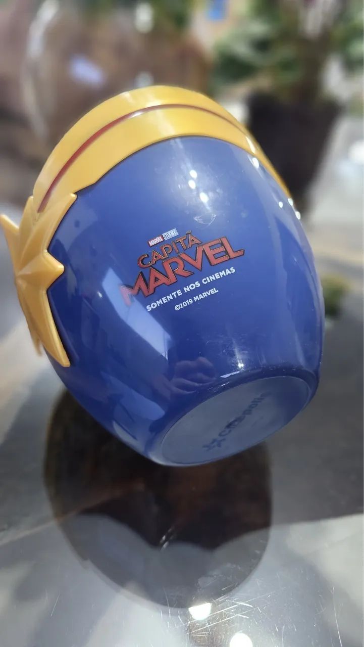 Balde de pipoca capitã Marvel  - Foto 3