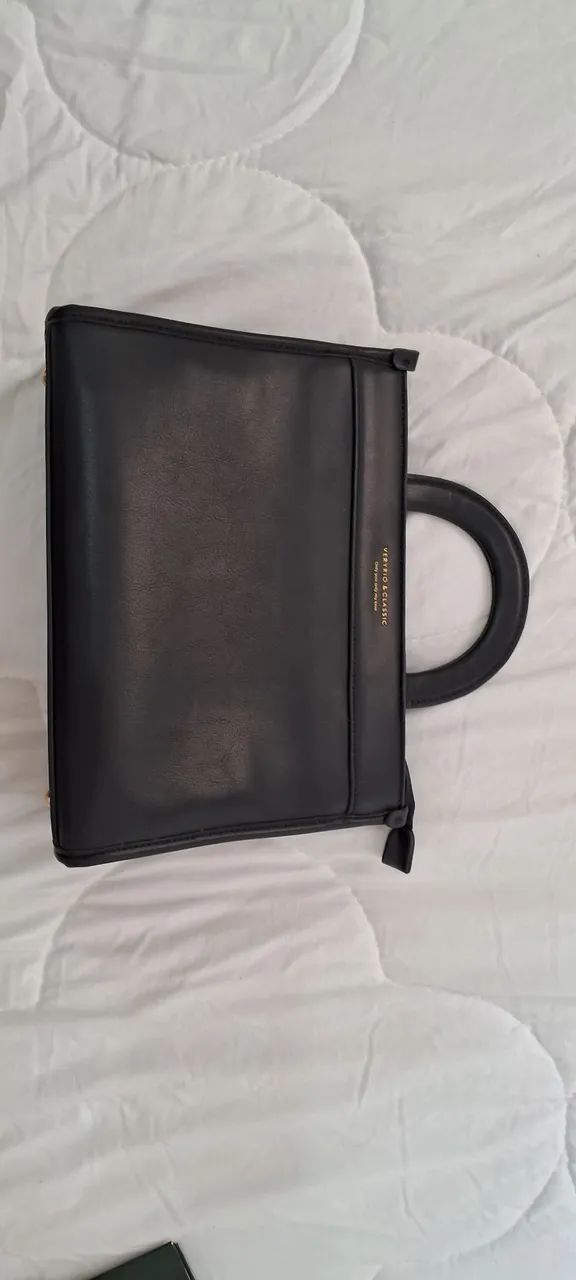 Bolsa de mão preta